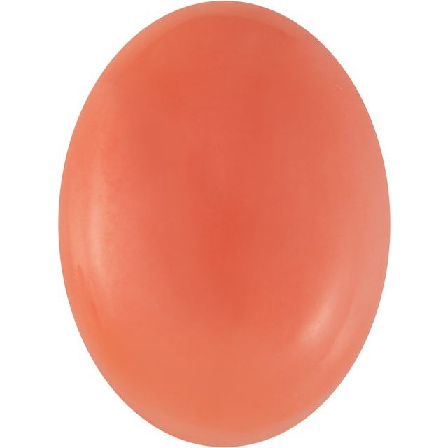 Calibrated Cabochon Oval Standard Grade Pink Natural Coral