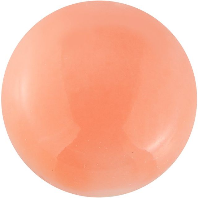 Calibrated Cabochon Round Standard Grade Pink Natural Coral