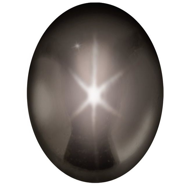 Calibrated Cabochon Oval AA Grade Blackstar Natural Sapphire