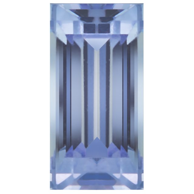 Calibrated Straight Baguette AA Grade Blue, Purple Natural Tanzanite