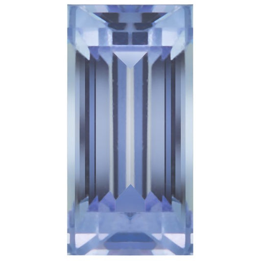 Calibrated Straight Baguette AA Grade Blue, Purple Natural Tanzanite