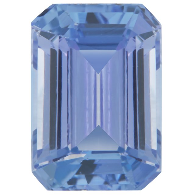 Calibrated Emerald Cut AA Grade Blue, Purple Natural Tanzanite