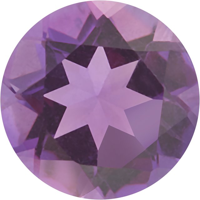 Calibrated Round AAA Grade Purple Natural Amethyst