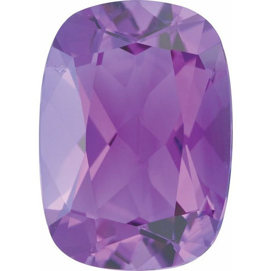 Calibrated Antique Cushion A Grade Purple Natural Amethyst