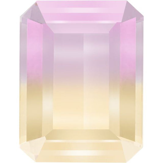 Calibrated Emerald Cut AA Grade Purple, Yellow Natural Ametrine
