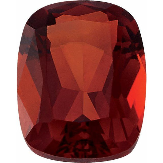 Calibrated Antique Cushion Madeira Grade Orange, Red Natural Citrine