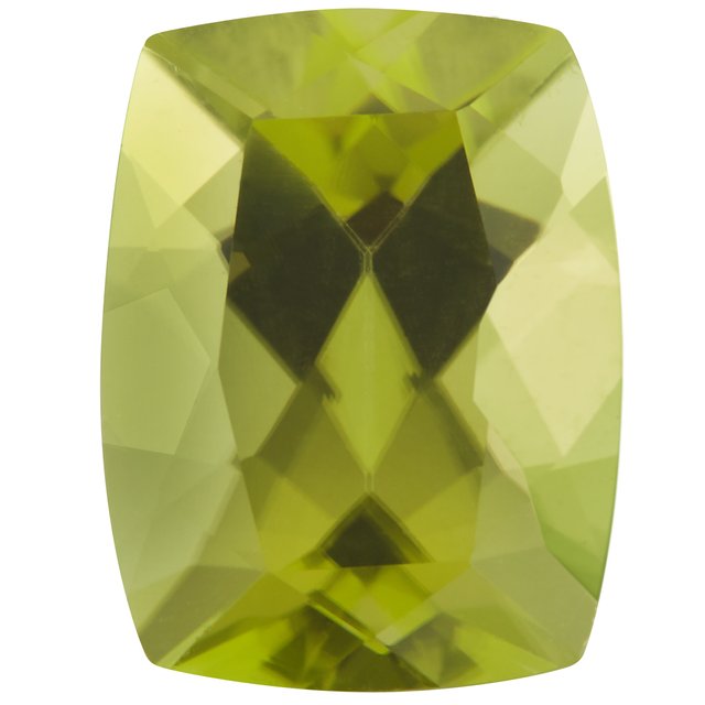 Calibrated Antique Cushion AA Grade Green Natural Peridot