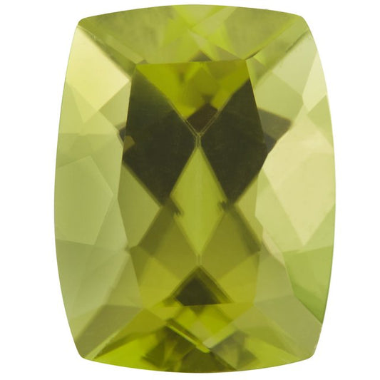 Calibrated Antique Cushion AA Grade Green Natural Peridot