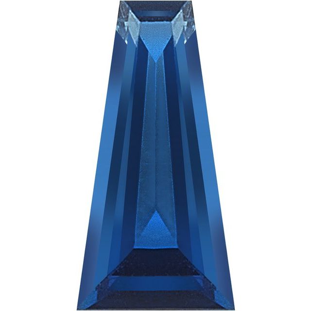 Calibrated Tapered Baguette A Grade Blue Natural Sapphire