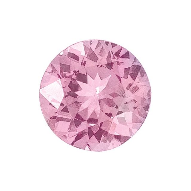 Calibrated Brilliant Round A Grade Pink Natural Sapphire