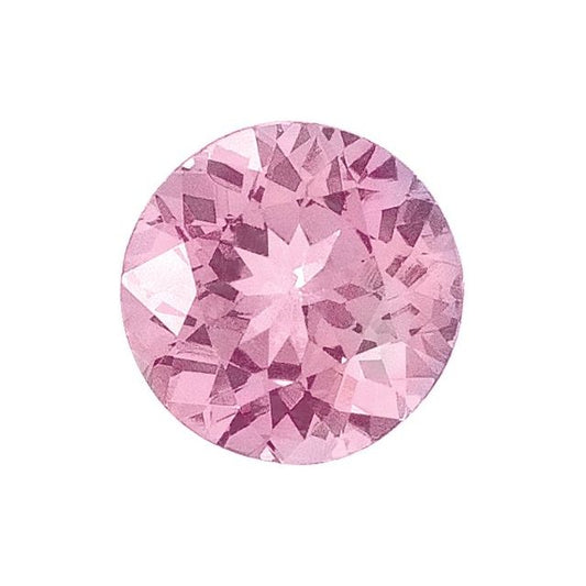 Calibrated Brilliant Round A Grade Pink Natural Sapphire