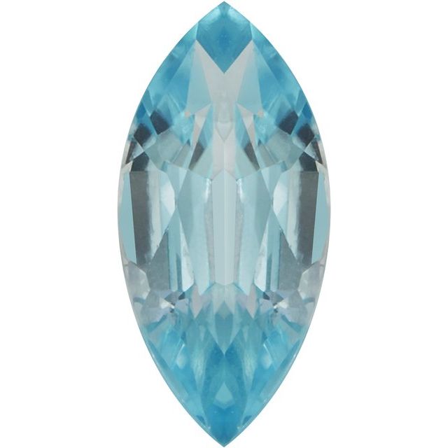 Calibrated Marquise AA Grade Blue, Teal Natural Zircon