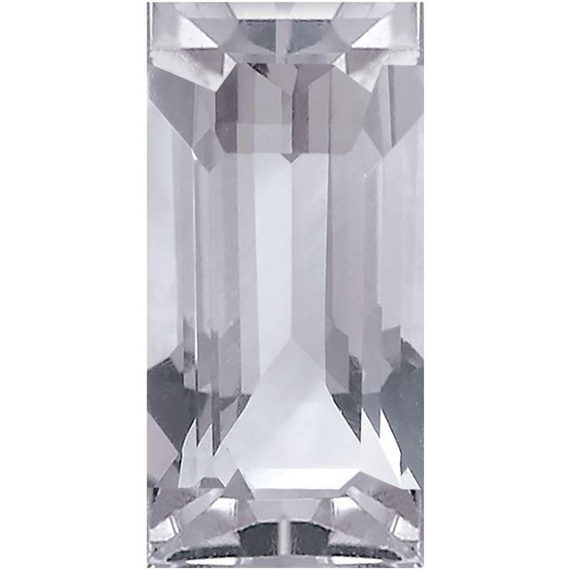 Calibrated Straight Baguette AA Grade White Natural Sapphire