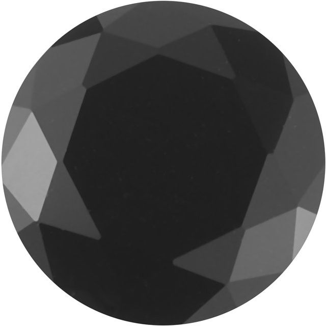 Calibrated Round Standard Grade Black Natural Onyx