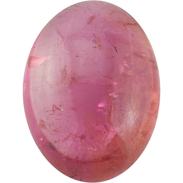 Calibrated Cabochon Oval AA Grade Pink Natural Tourmaline