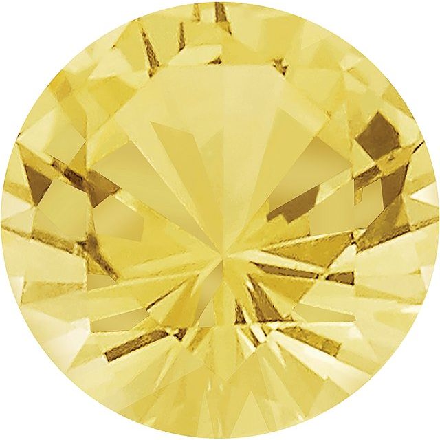 Calibrated Brilliant Round AA Grade Yellow Natural Sapphire