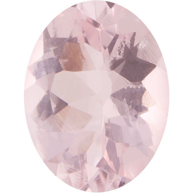 Calibrated Oval AA Grade Pink Natural Morganite