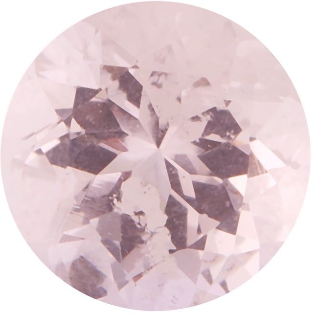 Calibrated Round AA Grade Pink Natural Morganite