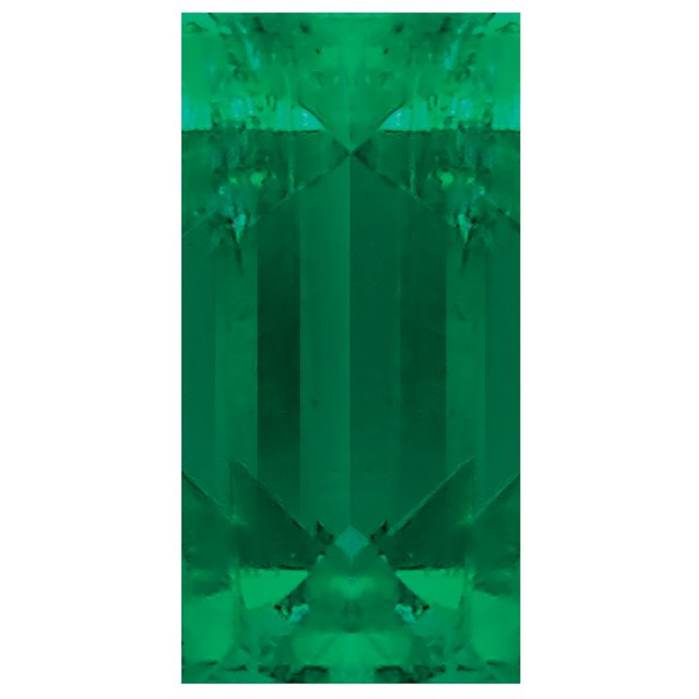 Calibrated Straight Baguette AA Grade Green Natural Emerald