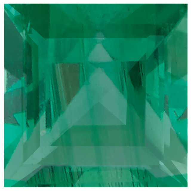 Calibrated Square A Grade Natural Emerald