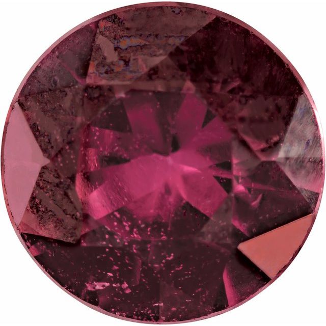 Calibrated Brilliant Round AA Grade Orange, Pink Natural Sapphire