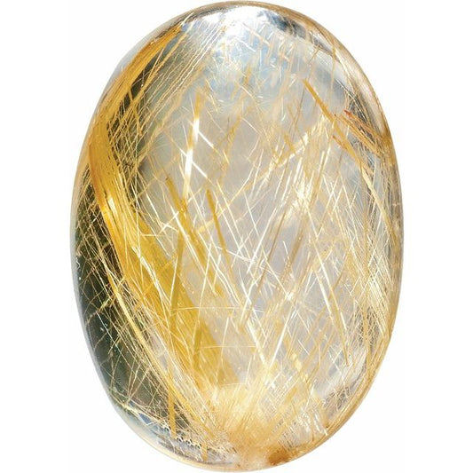 Calibrated Cabochon Oval AA Grade White, Yellow Natural Quartz