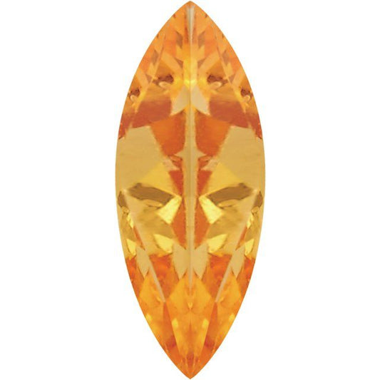 Calibrated Marquise AA Grade Orange Natural Spessartite Garnet