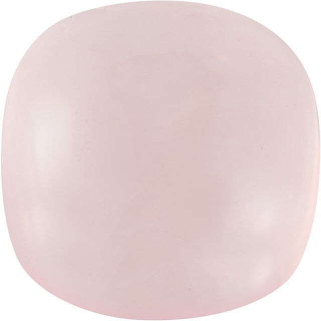 Calibrated Cabochon Cushion AA Grade Rose Natural Quartz