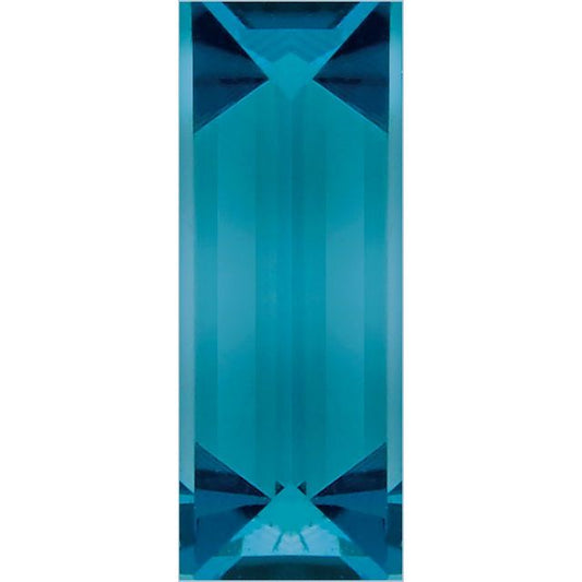 Calibrated Straight Baguette AA Grade Blue Natural Topaz