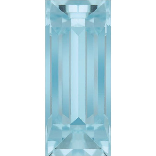 Calibrated Straight Baguette AA Grade Blue Natural Topaz