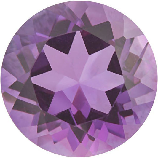 Calibrated Round A Grade Purple Natural Amethyst