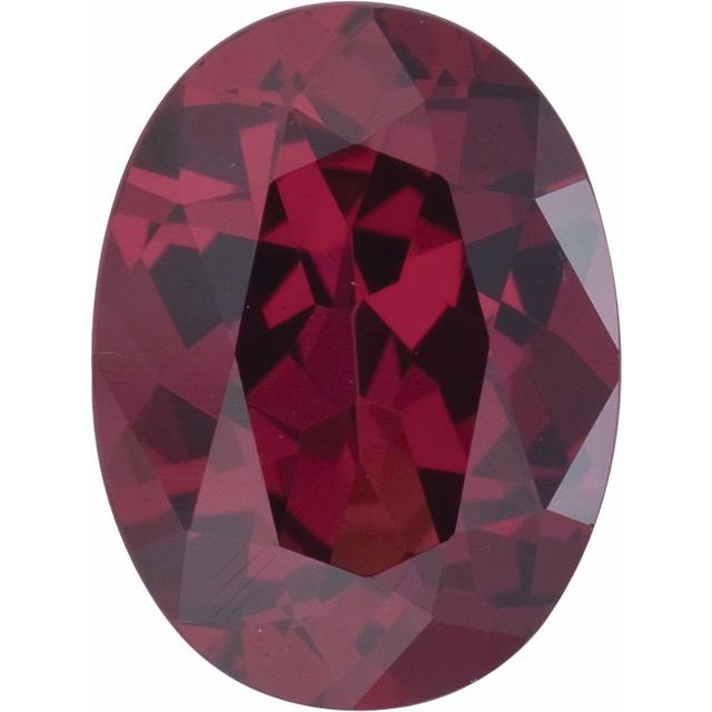 Calibrated Oval AA Grade Pink, Purple, Red Natural Rhodolite Garnet