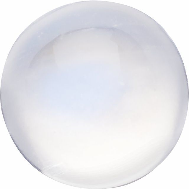 Calibrated Cabochon Round AA Grade Rainbow Natural Moonstone