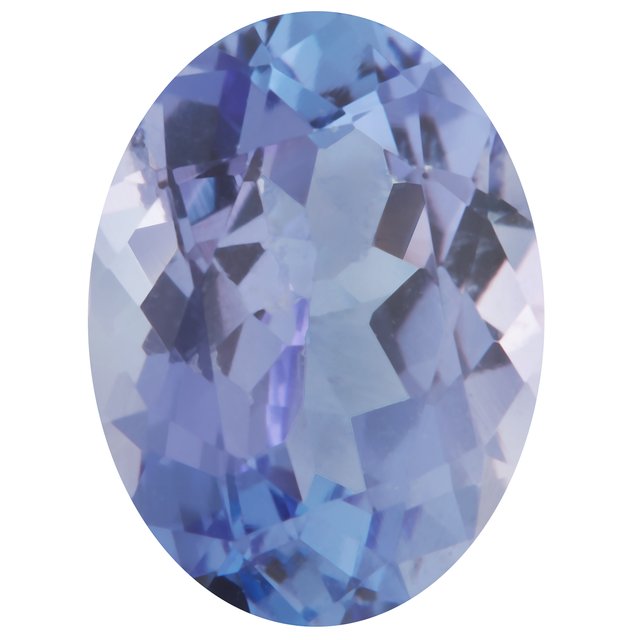 Calibrated Oval A Grade Blue, Purple Natural Tanzanite