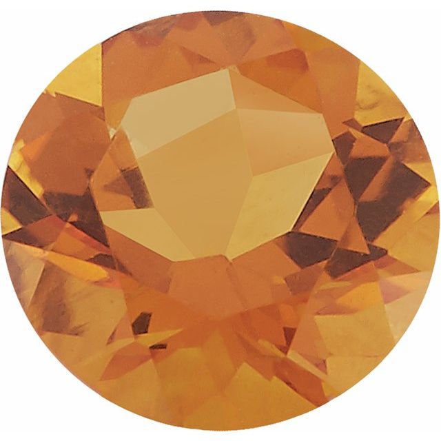 Calibrated Round AAA Grade Yellow Natural Citrine