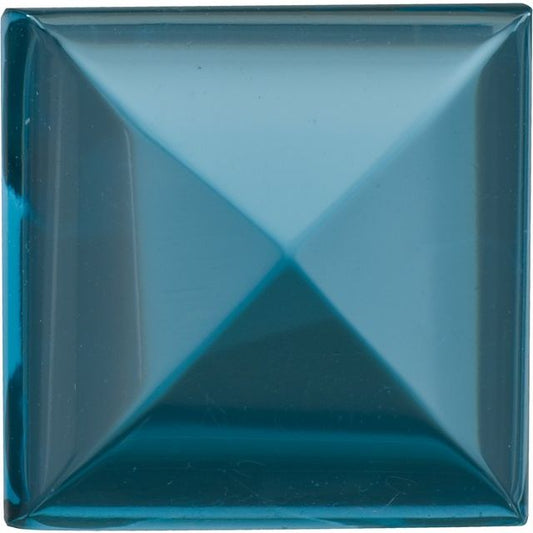 Calibrated Cabochon Square AA Grade Blue Natural Topaz