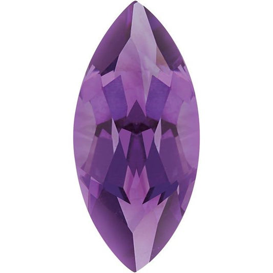 Calibrated Marquise AA Grade Purple Natural Amethyst