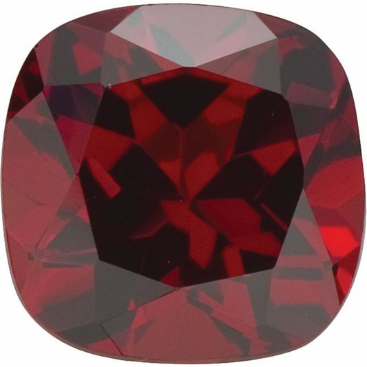 Calibrated Cushion AA Grade Orange, Red Natural Mozambique Garnet