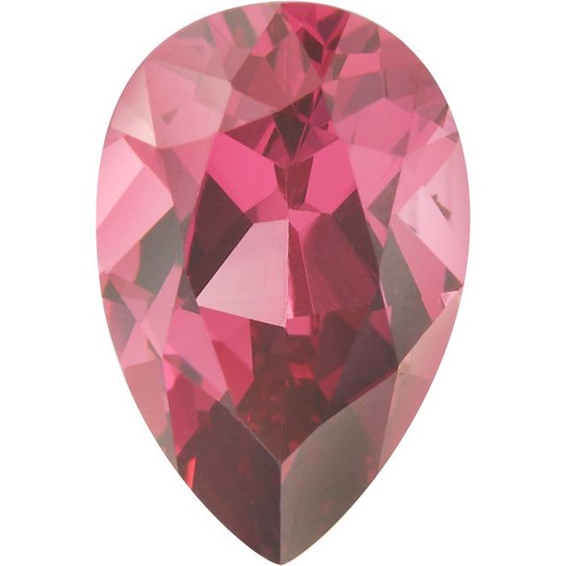 Calibrated Pear AA Grade Pink, Purple, Red Natural Rhodolite Garnet