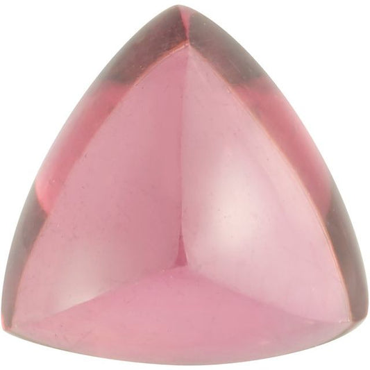 Calibrated Cabochon Trillion AA Grade Pink, Purple, Red Natural Rhodolite Garnet