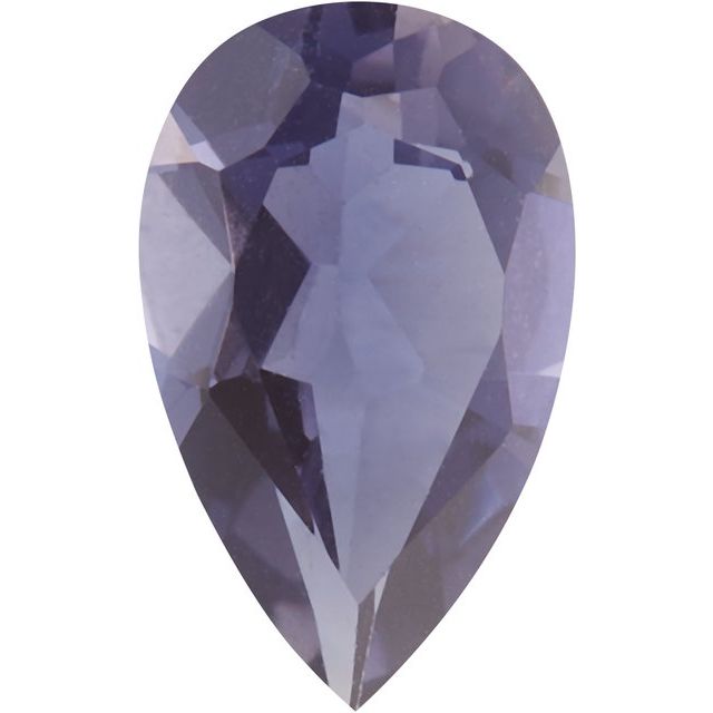 Calibrated Pear AA Grade Blue, Purple Natural Iolite