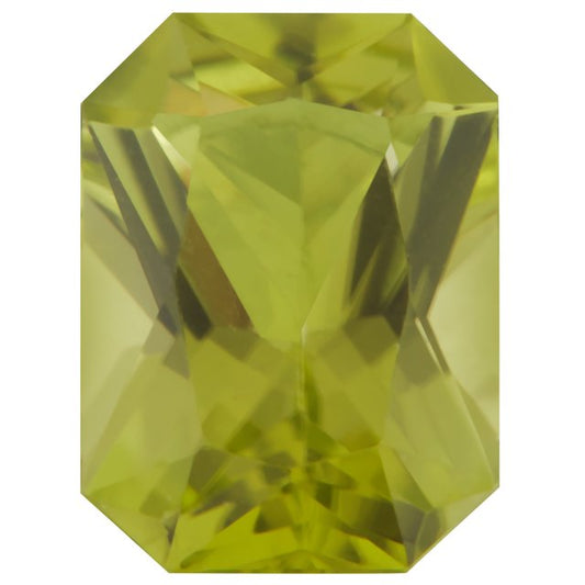 Calibrated Radiant AA Grade Green Natural Peridot