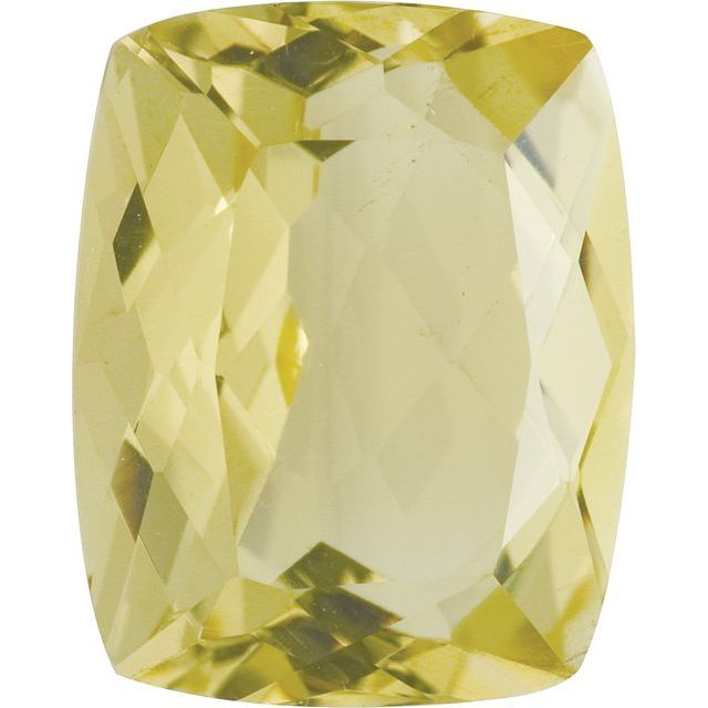 Calibrated Antique Cushion AA Grade Yellow Natural Quartz