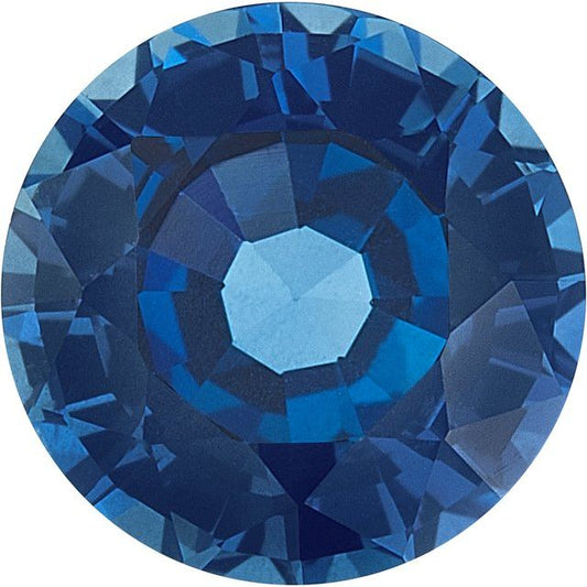 Calibrated Round AAA Grade Blue Natural Sapphire