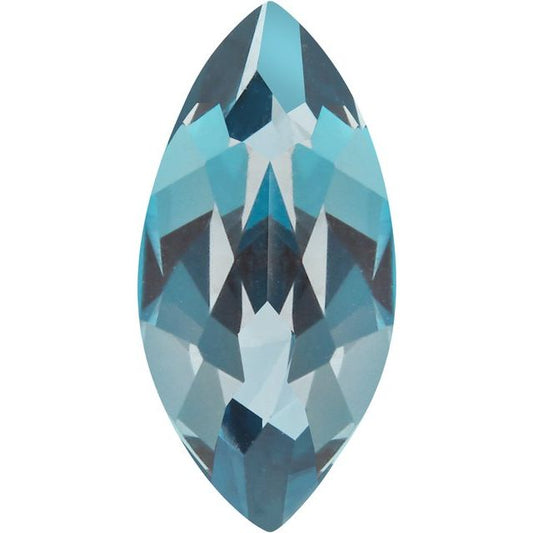 Calibrated Marquise AA Grade Blue Natural Topaz