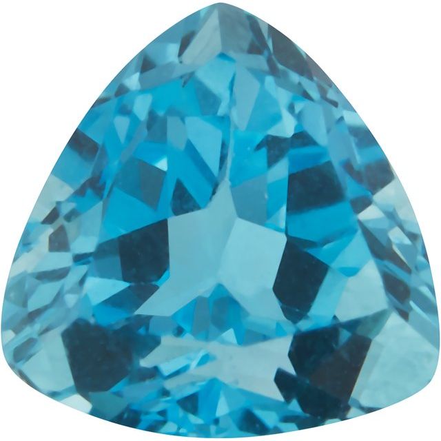 Calibrated Trillion AA Grade Blue Natural Topaz