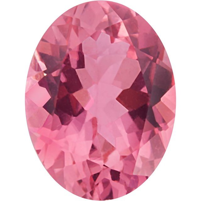 Calibrated Oval AA Grade Pink Natural Tourmaline