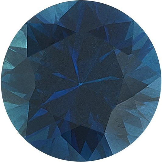 Calibrated Brilliant Round AA Grade Blue Natural Sapphire