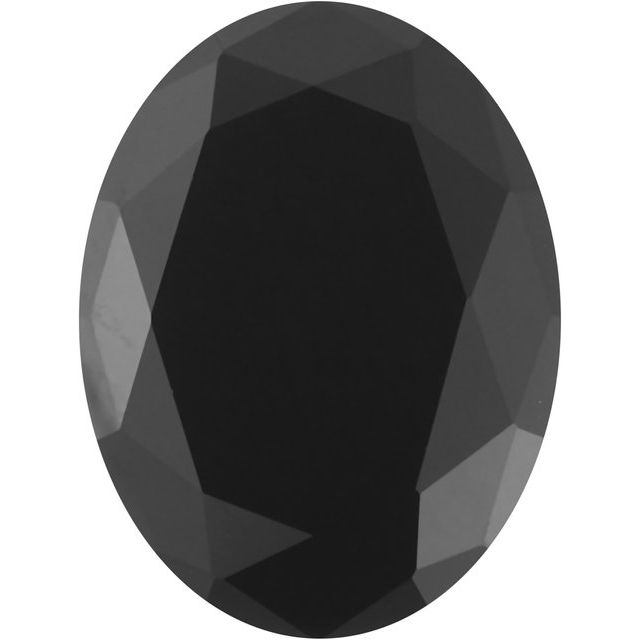 Calibrated Oval Standard Grade Black Natural Onyx