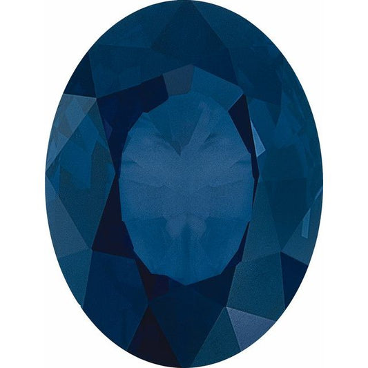 Calibrated Oval B Grade Blue Natural Sapphire